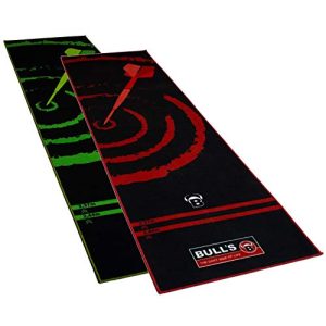 Dartteppich Bull’s Carpet Mat 140 Green mit rutschfester Unterseite