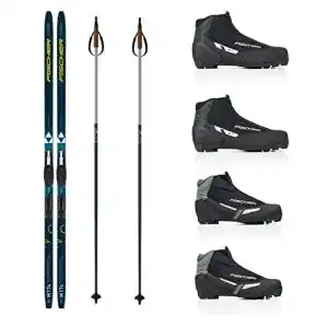 Fischer Langlaufset Comfort Cruiser für Damen und Herren