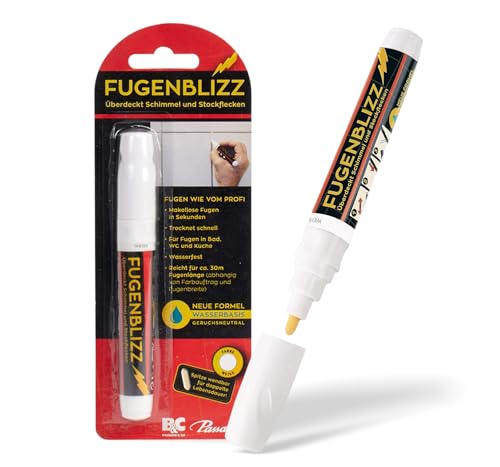 Fugenstift Fugenblizz in Weiß für Fliesenfugen im Bad und in der Küche
