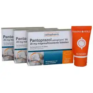 Pantoprazol Pharma Perle ratio Sparset 3x 14 Stück gegen Sodbrennen