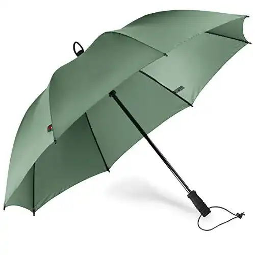 Trekkingschirm Walimex pro Swing handsfree Regenschirm in Oliv