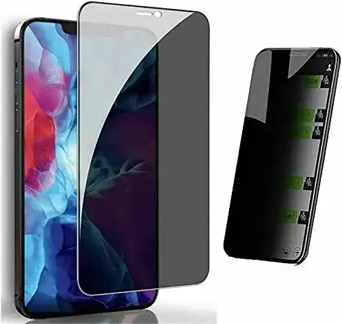 Panzerglas für iPhone 11 Pro Max mit Blickschutz und Displayschutz