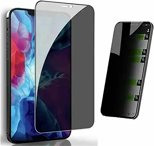 Panzerglas für iPhone 11 Pro Max mit Blickschutz und Displayschutz