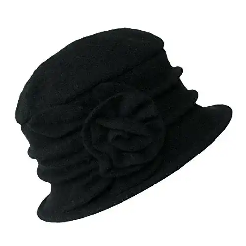 Damen Vintage Bucket Hut von Urban GoCo für den Winter