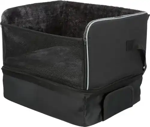 Hundeautositz Trixie 1322 für kleine Hunde, 45 x 38 x 37 cm, schwarz