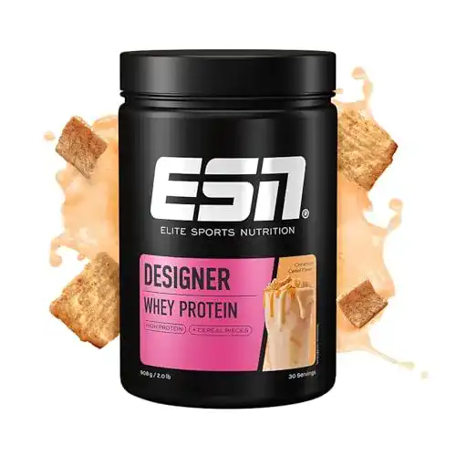 ESN Designer Whey Protein Pulver in der Geschmacksrichtung Zimt