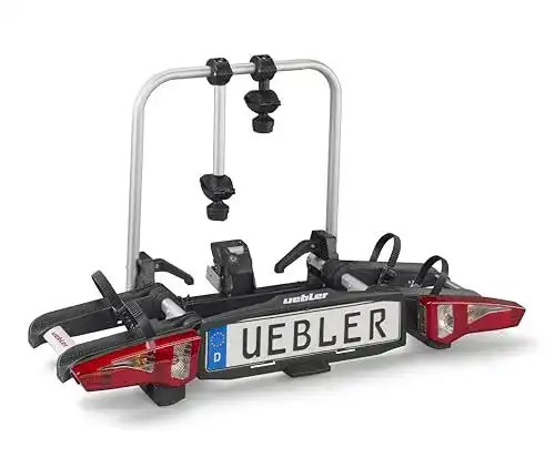 Fahrradträger Uebler AHK I21 15900 mit klappbarem Aufsatz für 2 Räder