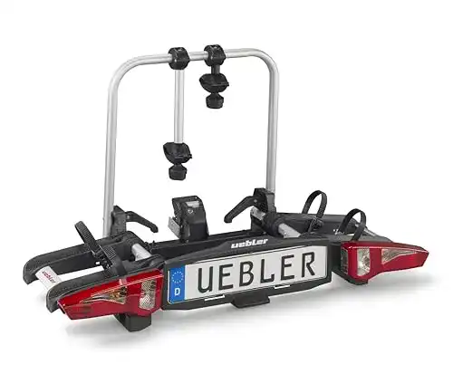 Fahrradträger Uebler AHK I21 15900 mit klappbarem Aufsatz für 2 Räder