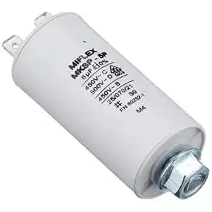 Anlaufkondensator Miflex 6µF 450V für Motoranwendungen