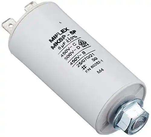 Anlaufkondensator Miflex 6µF 450V für Motoranwendungen