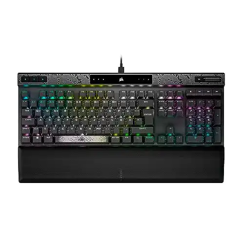Corsair K70 MAX RGB Gaming-Tastatur mit MGX Schaltern und 8000Hz