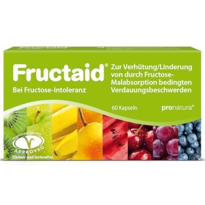 Fructaid pro natura Tabletten gegen Blähungen 60 Kapseln