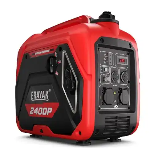 Notstromaggregat Erayak Inverter 2400W für Zuhause und Camping