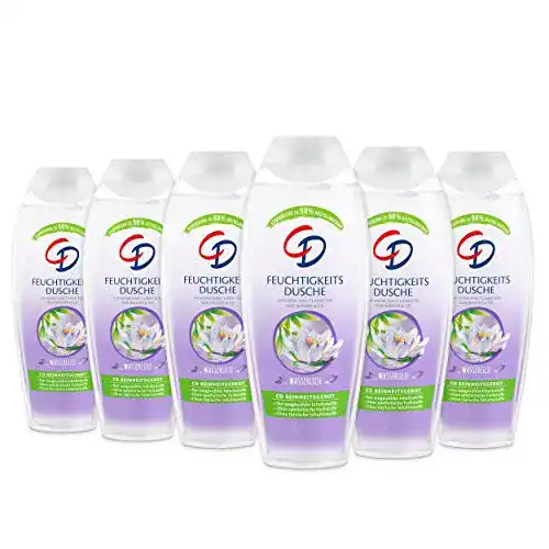 CD Duschgel Feuchtigkeitsdusche Wasserlilie 6 x 250 ml