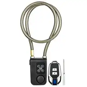 Smartes Fahrradschloss Tosuny mit 115 dB Alarm und Fernbedienung