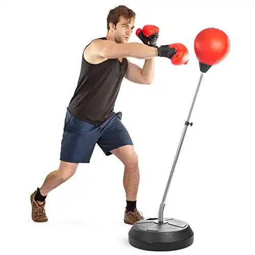 Punchingball Tech Tools Boxball Set mit Boxball und Boxhandschuhen