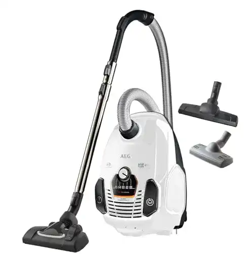 Allergiker Staubsauger AEG VX7-2-IW-S mit 360° drehbaren Rädern