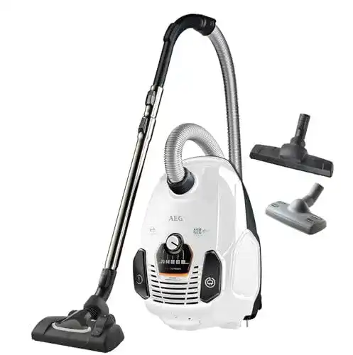 AEG VX7-2-IW-S Bodenstaubsauger mit 360° drehbaren Softrädern