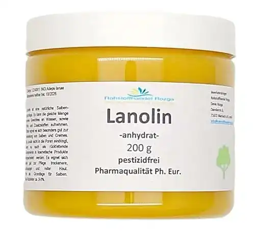 Lanolin Rohstoffhandel Rozga Pflanzenextrakte und Wirkstoffe anhydrat