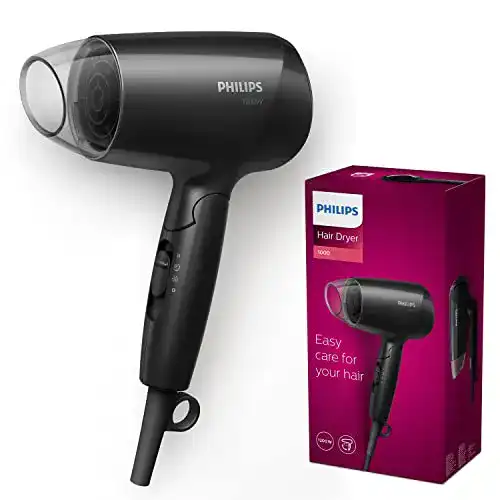 Philips Reisehaartrockner mit ThermoProtect und 1200W Leistung