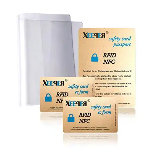 RFID-Schutzkarte XEEPER 1 – RFID/NFC Blocker Karten Set