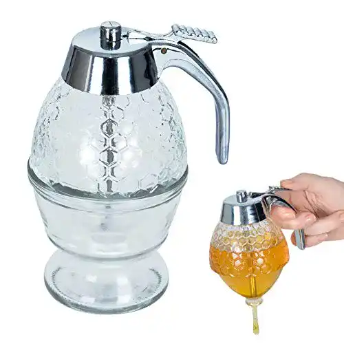 Honigspender Orion Group ORION Glas Dispenser für Honig und Sirup