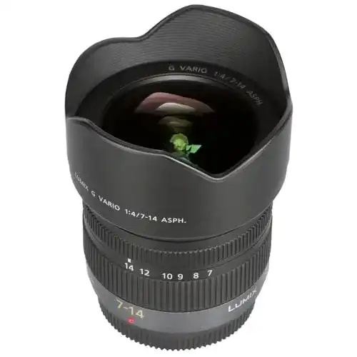 Panasonic H-F007014E Lumix G Vario Objektiv für Micro Four Thirds
