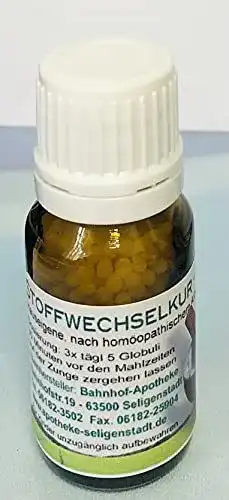 Globuli Amotaos Stoffwechselkur 10 g – Homöopathische Arznei