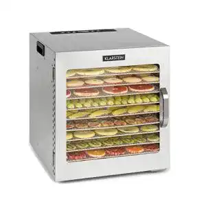 Klarstein Captain Jerky 110 Dörrautomat mit 1000 W und 10 Einschüben
