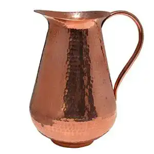 Kupferkrug Osnica aus reinem Kupfer für Ayurveda und Getränke