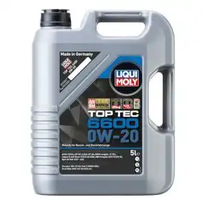 Motoröl 0W-20 Liqui Moly Top Tec 6600, 5 Liter