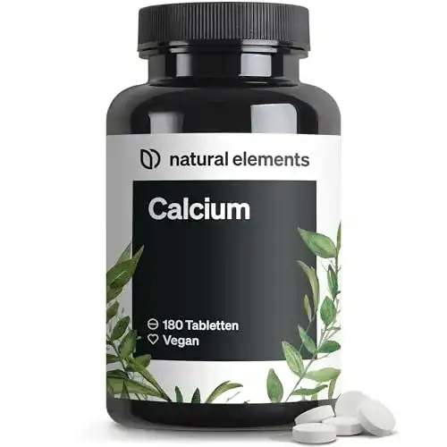 Calcium Tabletten mit 800 mg Calcium aus Carbonat zur Unterstützung der Knochen