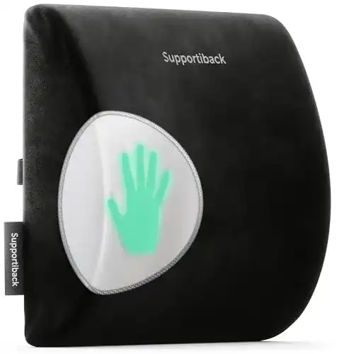Rückenkissen Supportiback für Lendenwirbelsäule Ergonomisches Stützkissen