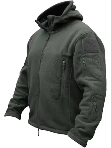 Fleecejacke für Herren Tacvasen – Military Outdoor Jacke