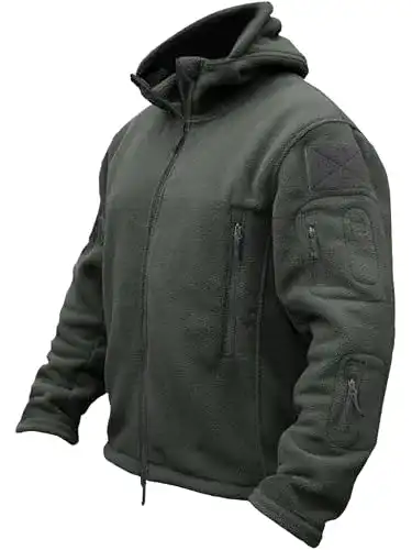 Fleecejacke für Herren Tacvasen – Military Outdoor Jacke