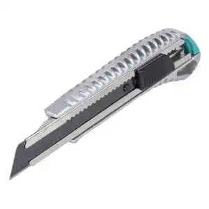 Wolfcraft Abbrechklingenmesser 4306000 Teppichmesser mit 18mm Klinge