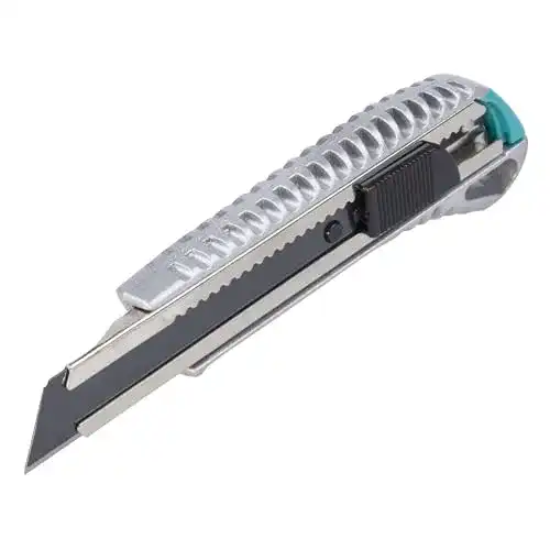 Wolfcraft Abbrechklingenmesser 4306000 Teppichmesser mit 18mm Klinge