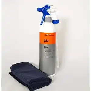 Baumharzentferner Koch Chemie Eulex mit Sprühkopf und Mikrofasertuch