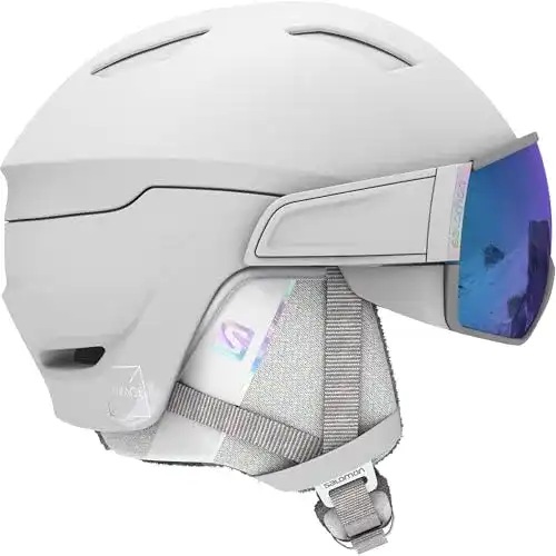 Salomon Skihelm Mirage S mit Visier für Damen
