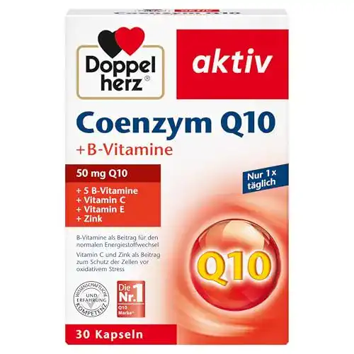 Coenzym Q10 Doppelherz mit B-Vitaminen und Zink