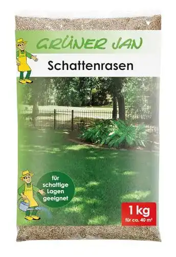 Schattenrasen-Samen Grüner Jan 1kg für schattige Bereiche