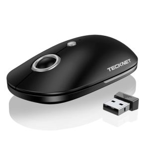 Funkmaus Tecknet – Kabellose Silent Bluetooth Maus mit 2,4 GHz
