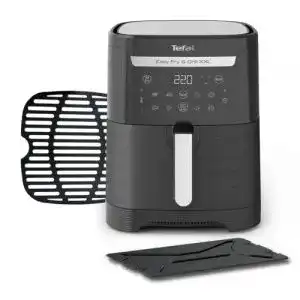 Tefal Easy Fry & Grill XXL Heißluftfritteuse mit 6,5 L und Flexcook-Trennwand