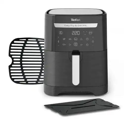 Tefal Easy Fry & Grill XXL Heißluftfritteuse mit 6,5 L und Flexcook-Trennwand