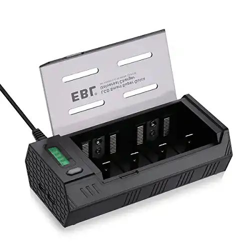 Akku-Ladegerät EBL 908 Universal für AA/AAA/Baby C/Mono D/9V