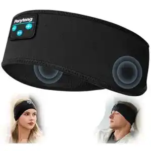 Schlafkopfhörer Perytong Bluetooth Stirnband für besseren Schlaf