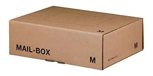Versandkarton Inapa MAIL-Box M, 331x241x104 mm, 20 Stück