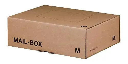 Versandkarton Inapa MAIL-Box M, 331x241x104 mm, 20 Stück