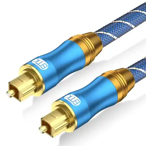 Optisches Audiokabel EMK Toslink Kabel für digitale Audioübertragung