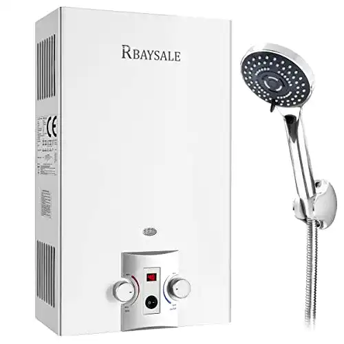 Gas Durchlauferhitzer RBAYSALE 10L 20kW für Instant Warmwasser